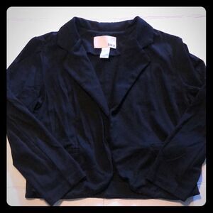 Bar III black 3/4 length sleeve jacket size XL